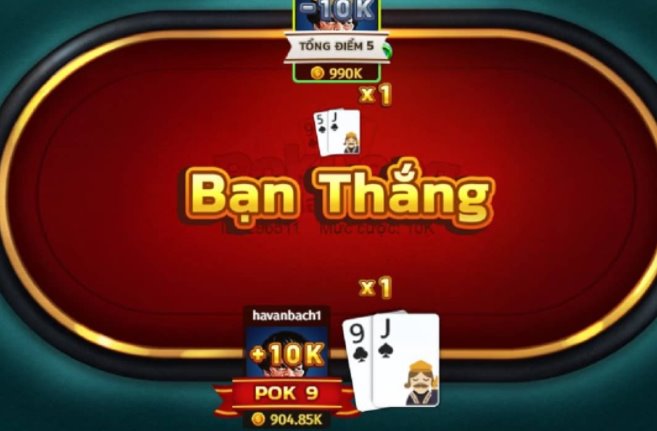 Kinh nghiệm chơi Pok Deng luôn luôn thắng