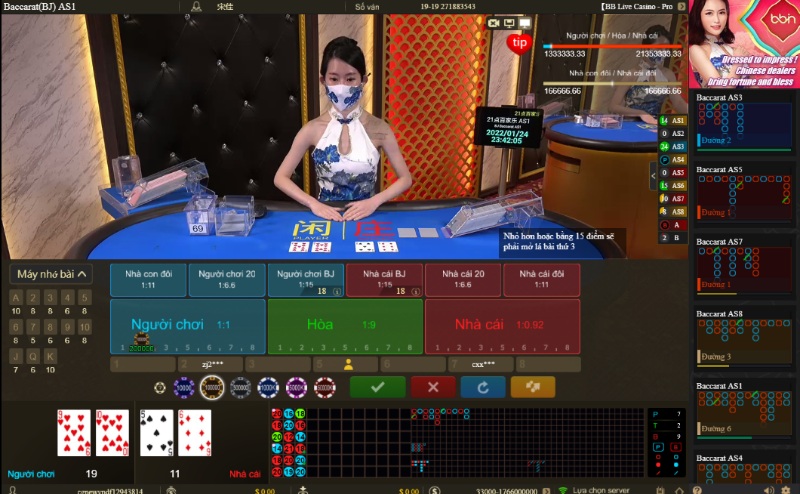 Tìm hiểu đặt cược Baccarat có bảo hiểm là gì? 