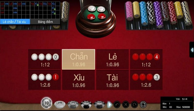 Luật cách đánh xóc đĩa xanh chín như thế nào? 