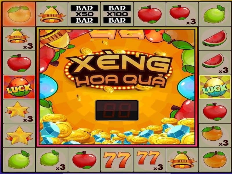 xèng hoa quả